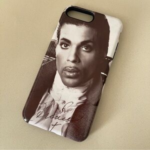 SkinIt Custom Black & White Prince Phone Case.  New never used. iPhone 7 Plus